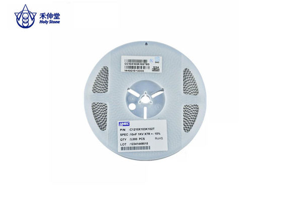 HEC/禾伸堂C1808X102K202TEX 1808 102/1000pF 2000V 10% X7R陶瓷貼片電容 高壓貼片電容參數(shù)介紹